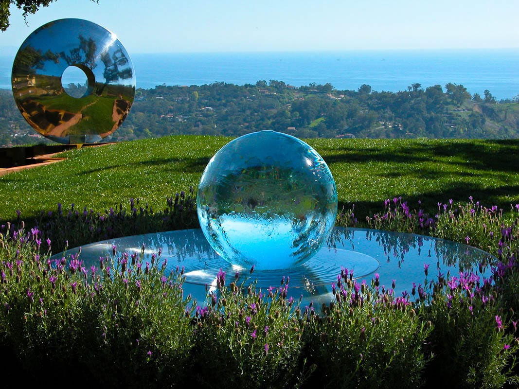 Orb Fountains & Orb Water Fountains Allison Armour Sphere Fountain