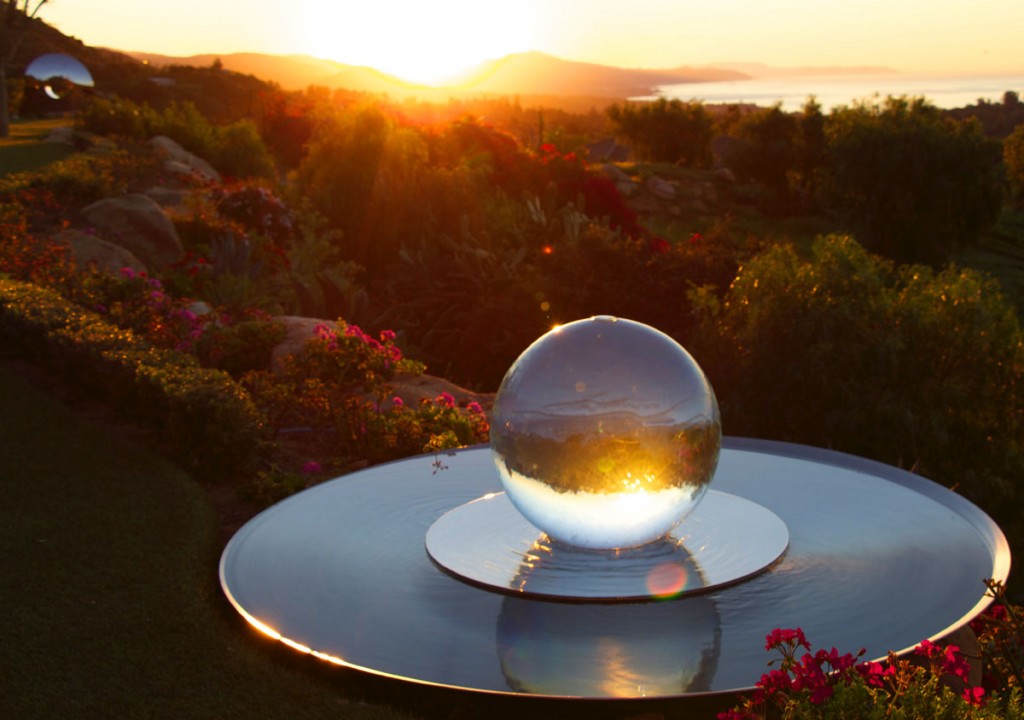 Fountain at Sunrise