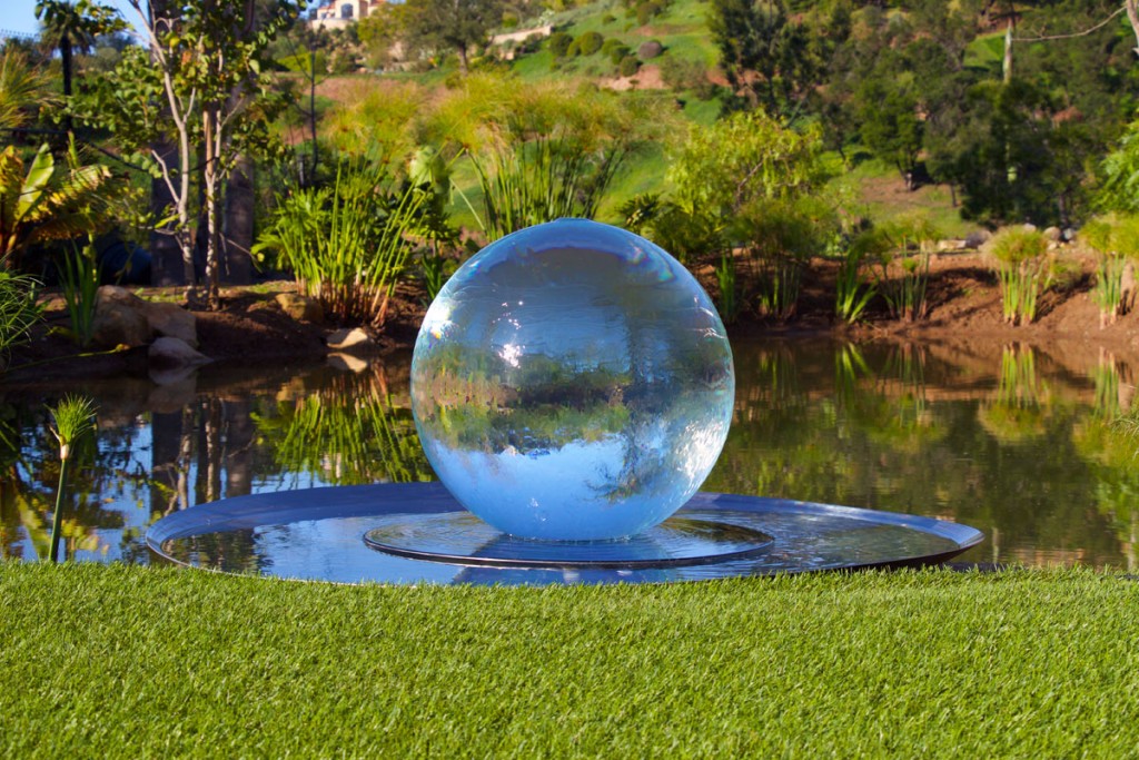 Aqualens on a pond