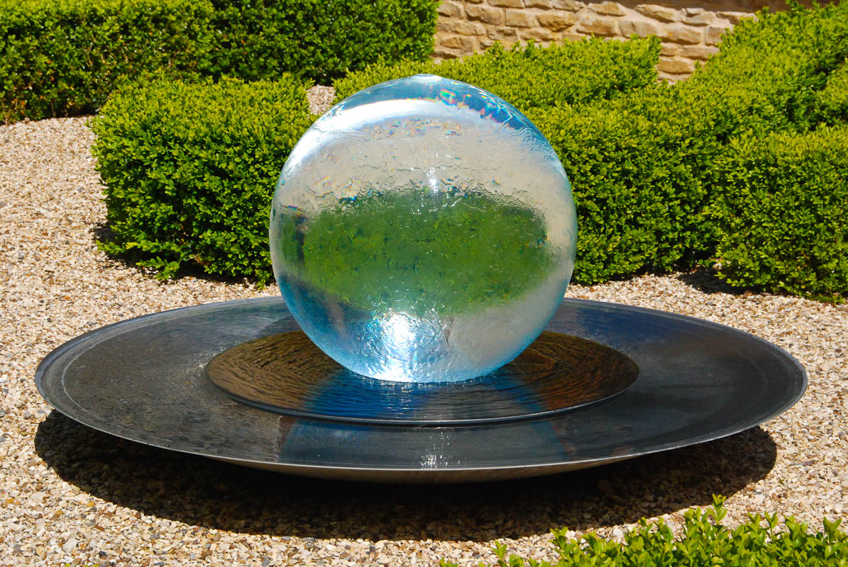 Sphere Fountains & Water Features For Your Garden | Allison Armour