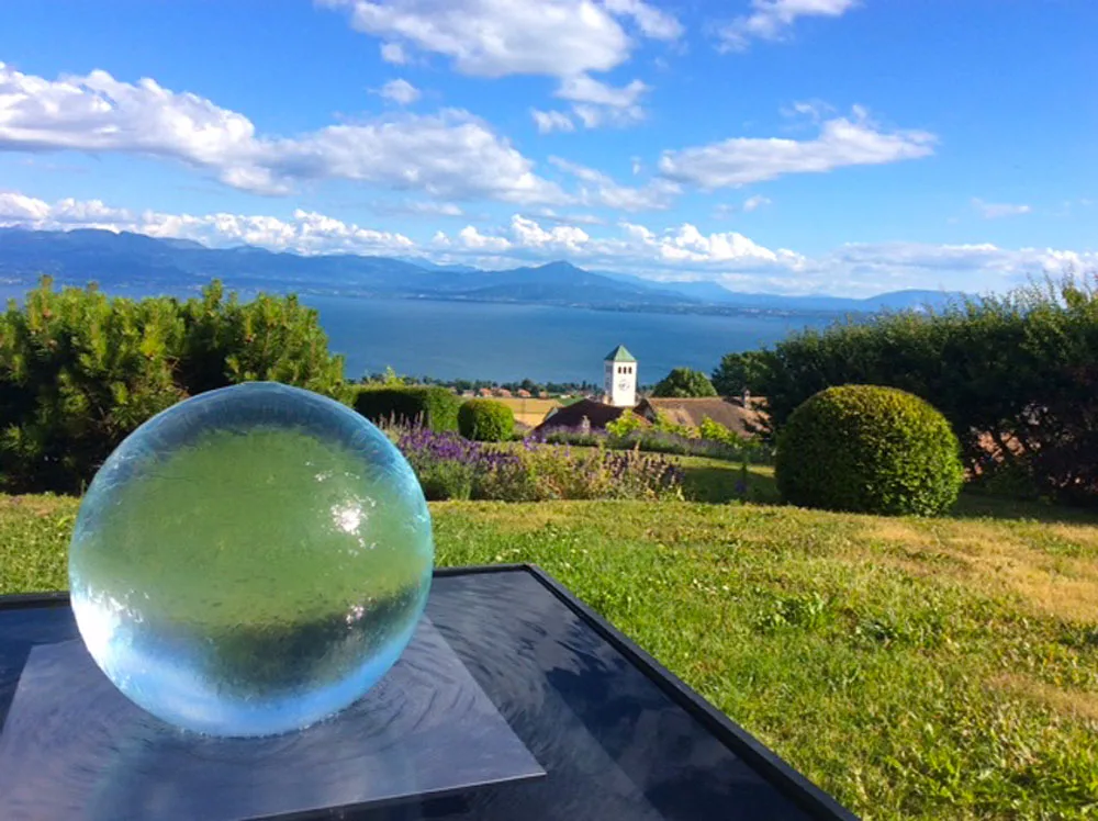 Glass Ball Fountain