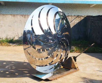My Newest Sculpture: Pinwheel