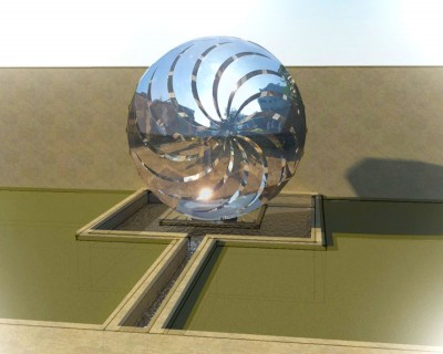 My Newest Sculpture: Pinwheel