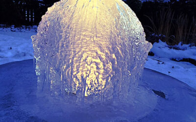 Frozen Aqualens in Norway