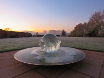 Worcestershire, UK Aqualens Sphere Fountain