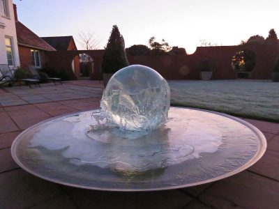 Worcestershire, UK Aqualens Sphere Fountain