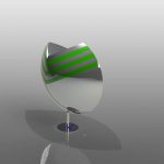New Sberbank Logo Sculpture