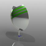 New Sberbank Logo Sculpture