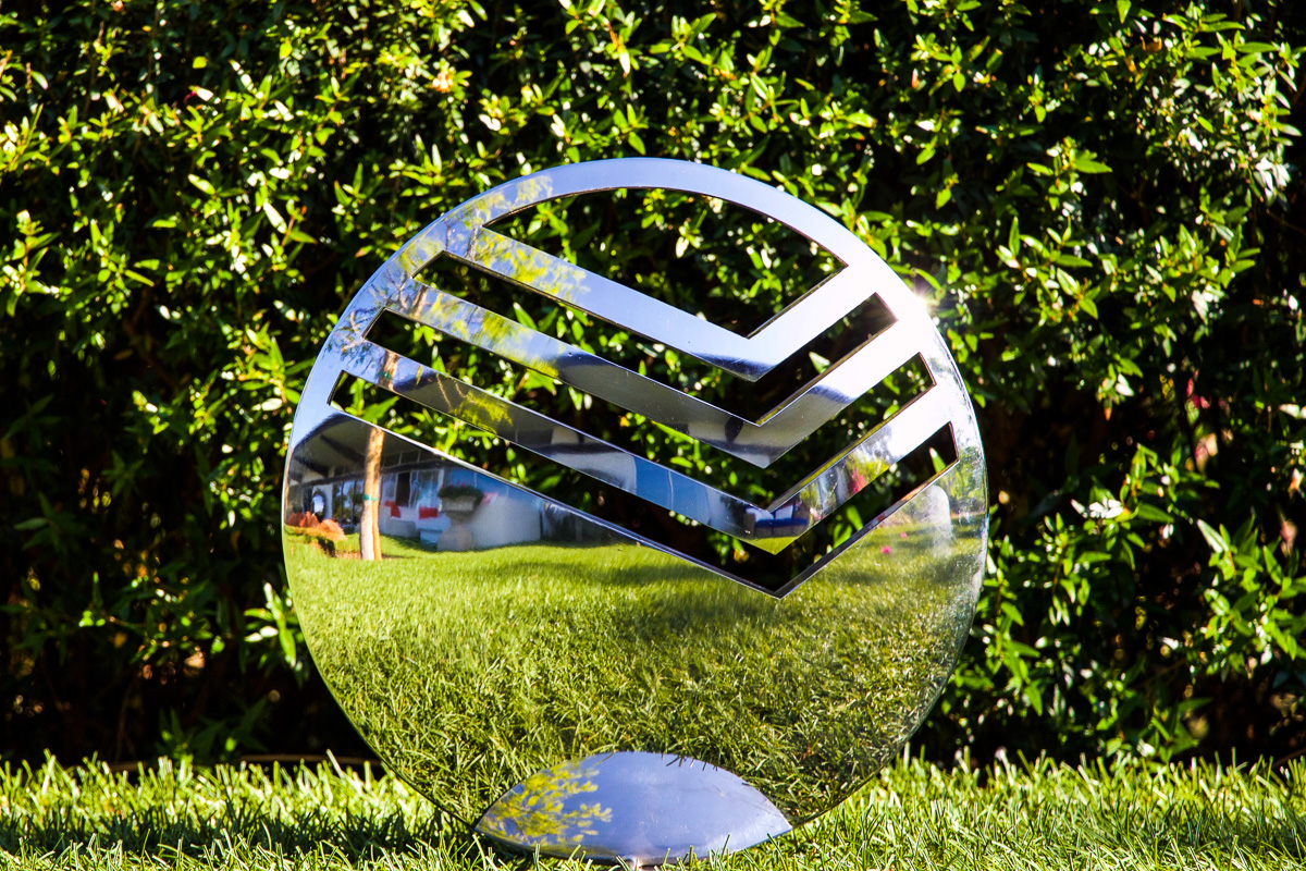 New Sberbank Logo Sculpture