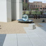 Aqualens in a courtyard, Minneapolis, MN