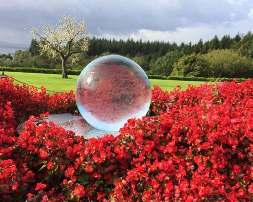 Castle Sphere Fountain