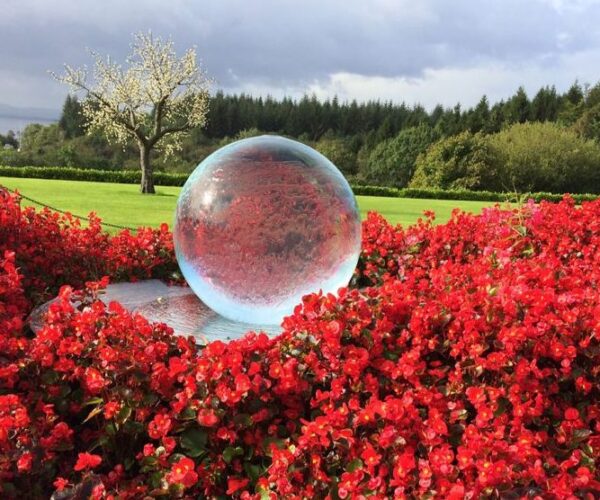 Ashford Castle Centerpiece Sphere Fountain