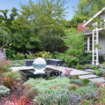 AquaSphere in California Summer Garden