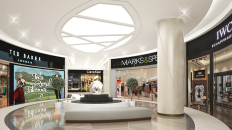 Custom Aqualens in Muscat Shopping Mall