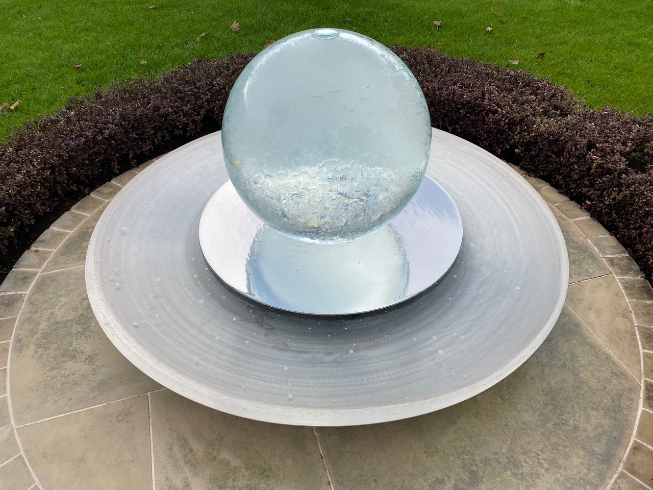 Poolside Sphere Fountain
