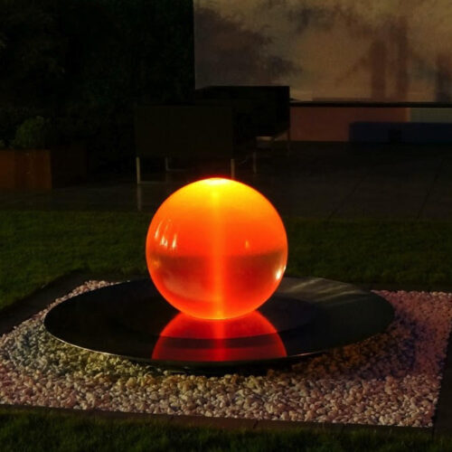 Colorful Sphere Fountain