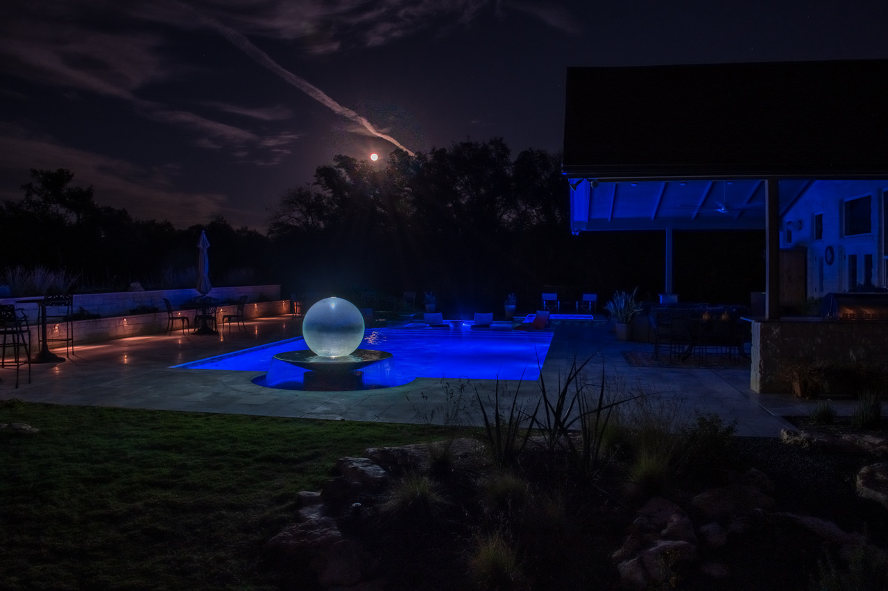 Aqualens in the Glow of the Moon