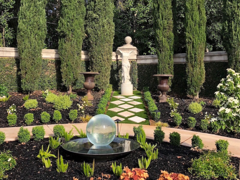 Garden Sphere Fountain