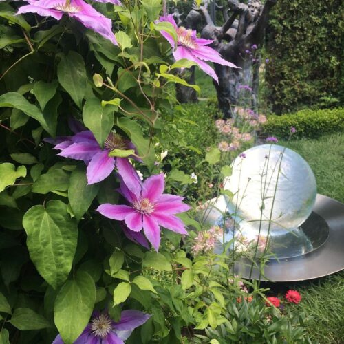 Garden Sphere Fountain