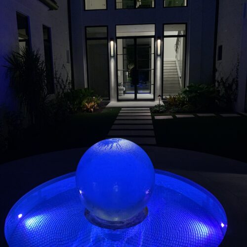 Sphere at Night