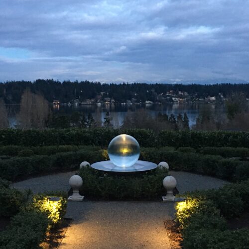 Sphere Fountain Garden