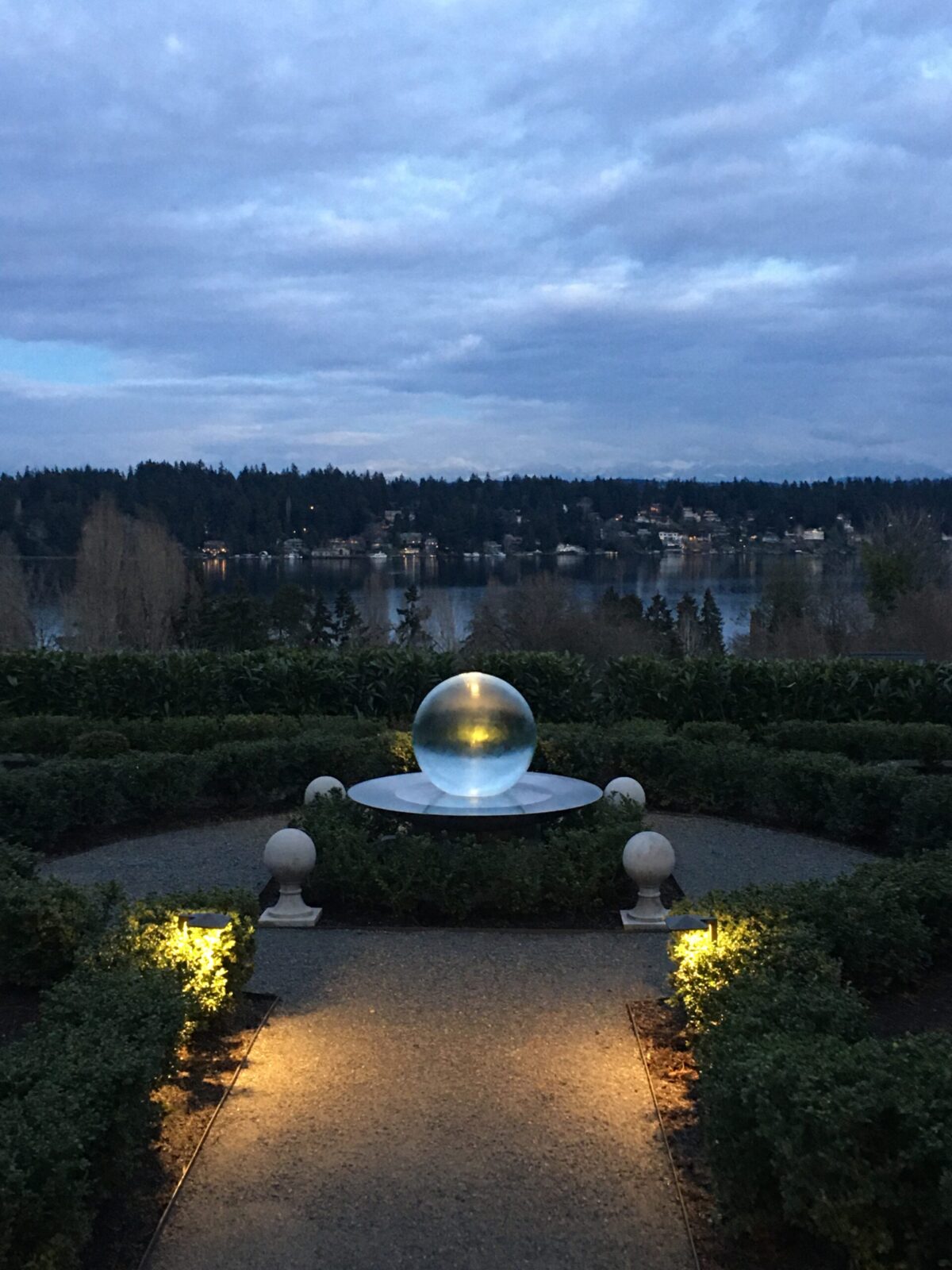 Sphere Fountain Garden