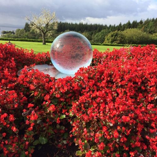 Ashford Castle Sphere Fountain