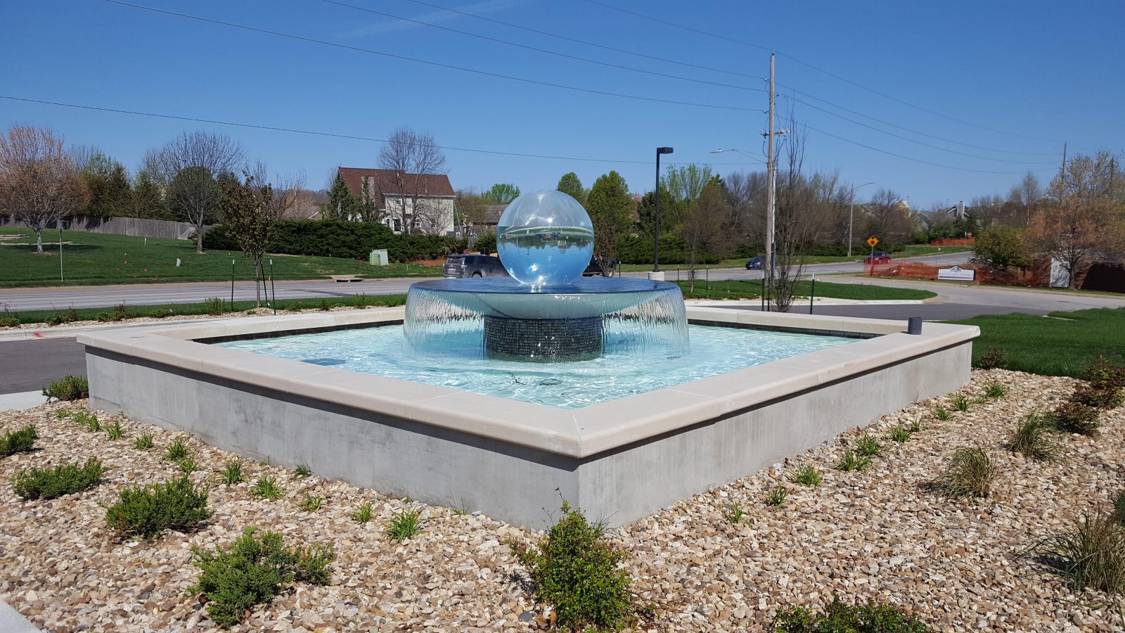 Large Sphere Fountain