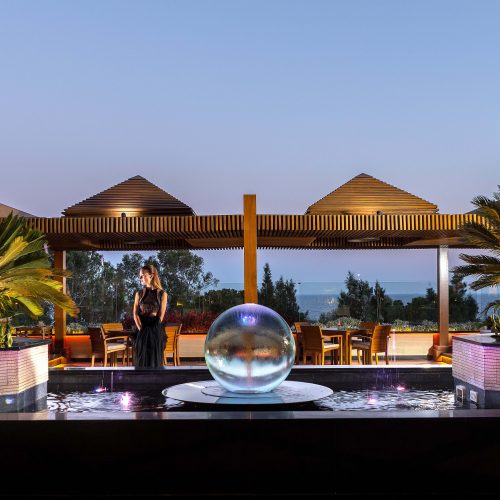 Four Seasons Cyprus Sphere Fountain