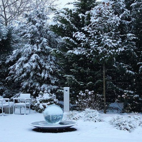 Snowy Garden