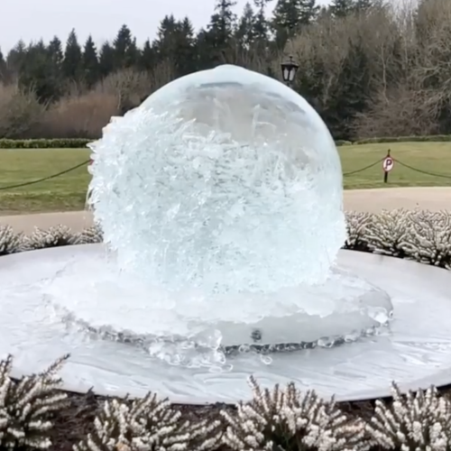 Icy Aqualens at Ashford Castle