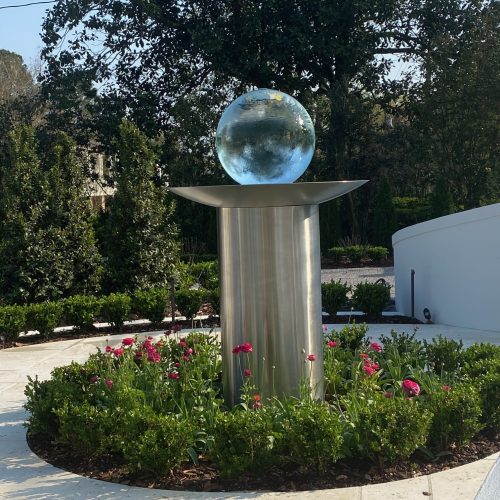 Raised Sphere Fountain