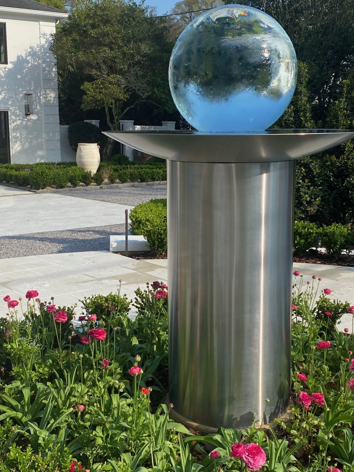 Raised Sphere Fountain