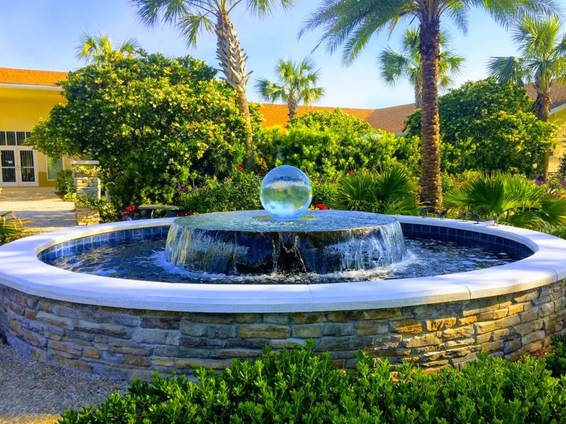 Crystal Ball Fountain