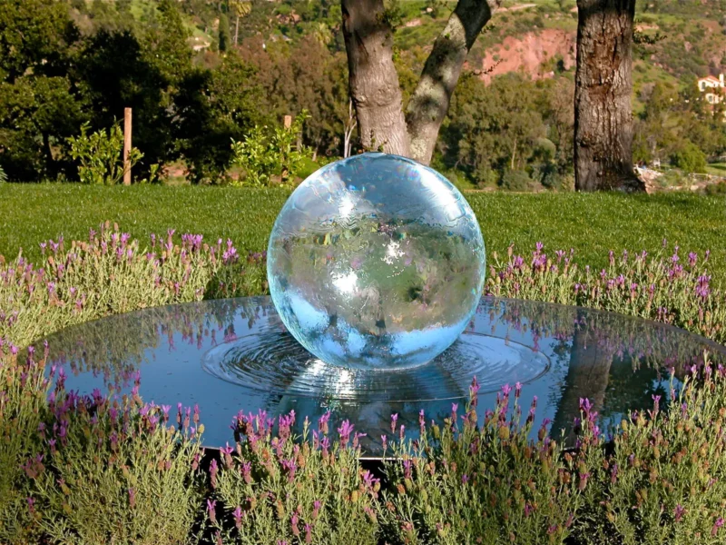 Crystal Ball Sphere Fountain