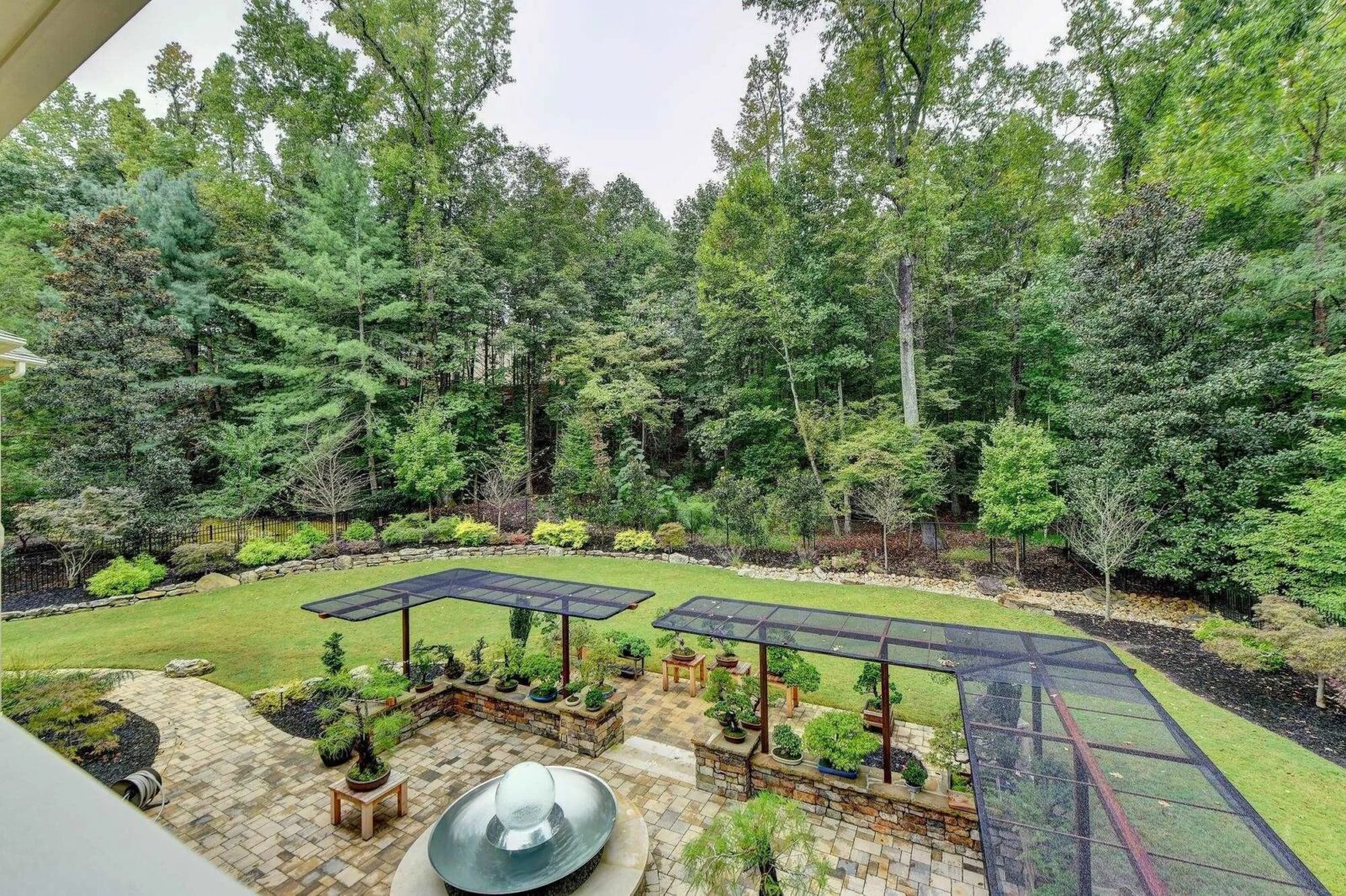 Back Yard from Deck Back Yard from Deck