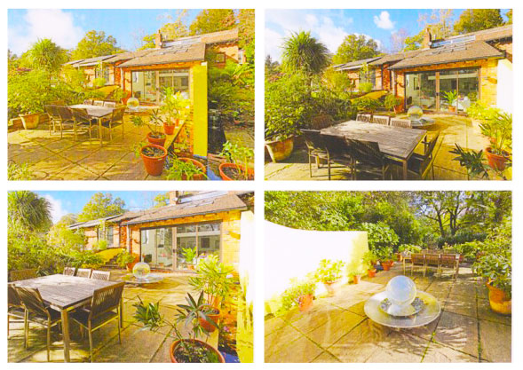 Attractive UK Garden Patio Aqualens