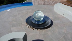 Golf House Pool Fountain