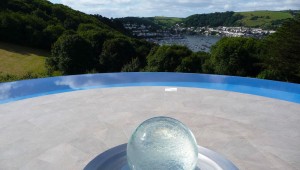 Golf House Pool Fountain