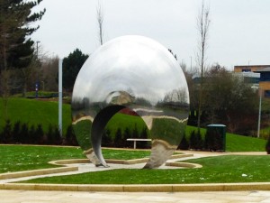 Moongate outside